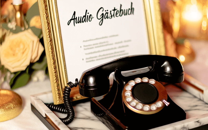 Das Audio-Gästebuch – echte Erinnerungen zum Hören